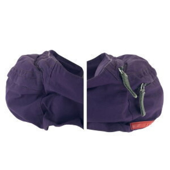 PRADA Sports Logo Purple Grey Nylon Waist Bag Bomb - Picture 8 of 9